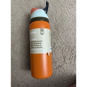 New Owala FreeSip Stainless Steel Water Bottle 40oz Sand Storm
